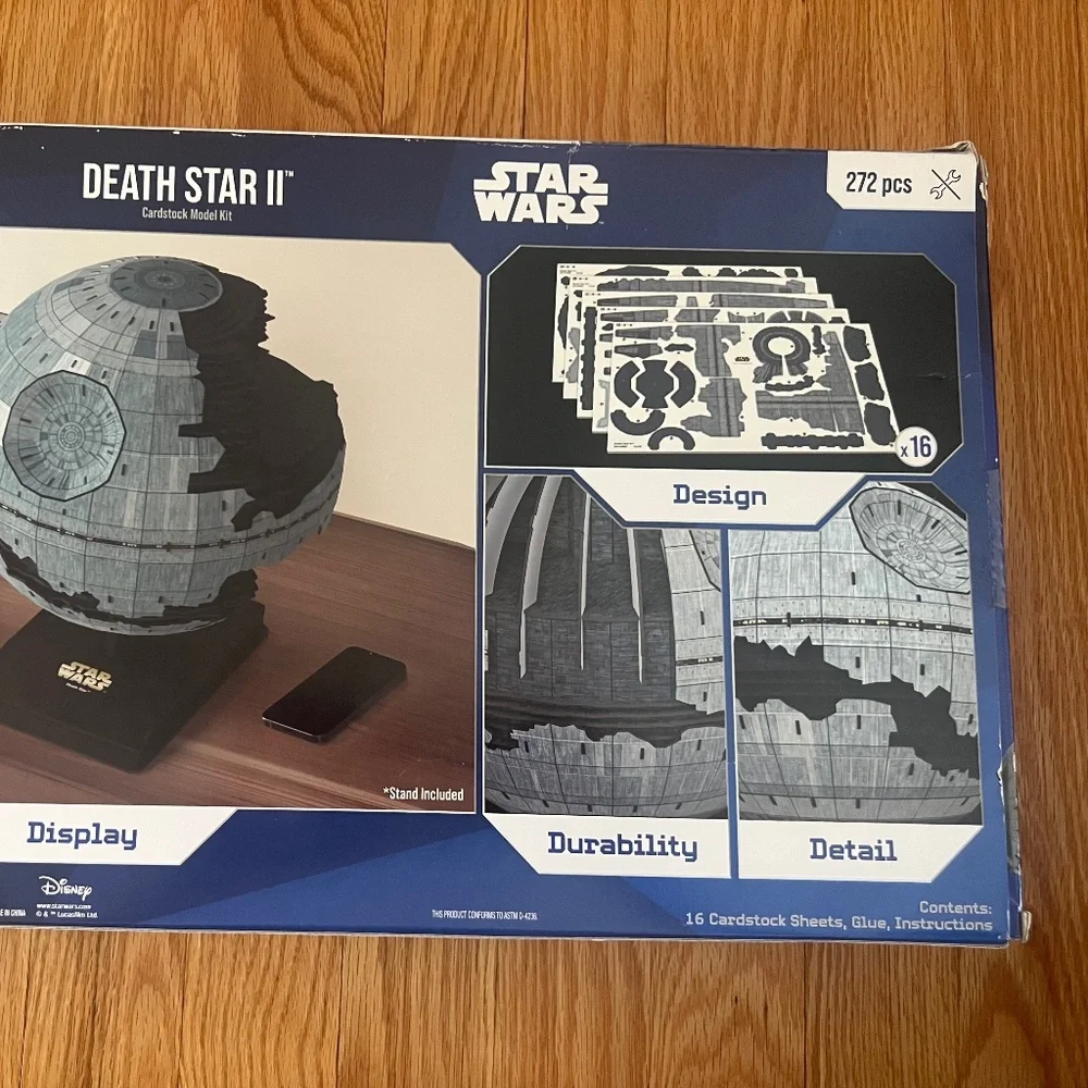 disney 3d Star Wars death star II puzzle